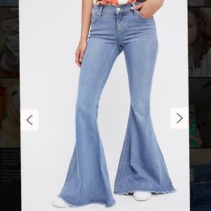 Free People Super Flare Jeans